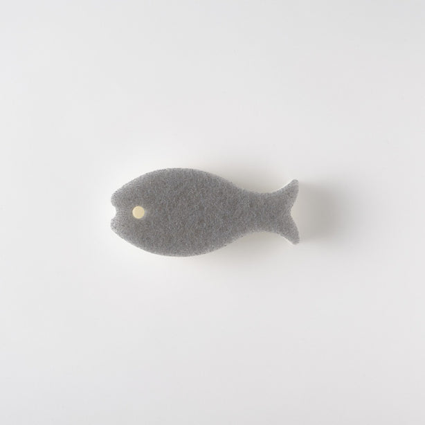 Osakana Kitchen Sponge (142x66x35mm) - Grey