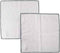 Microfiber Glass & Mirror Cleaning Cloth 2pcs Set - Grey