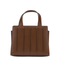 Whitney Medium Calfskin Handbag - Dark Brown