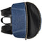 Marc Jacobs The Biker Colorblock Denim Large Backpack Bag - Indigo Multi 2P5HBP003H03