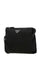 Logo Plaque Zipped Clutch Bag