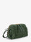 Bottega Veneta Concert Pochette suede crossbody bag - Green Tweed-Gold