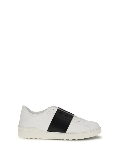 Valentino Garavani Open Sneakers - White/Marine/White