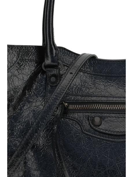 Balenciaga Small Le City Tote Bag - Black