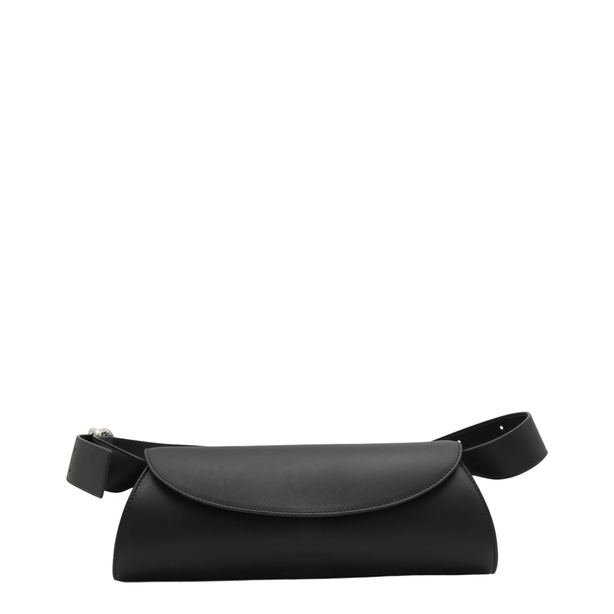 Small Leather Handbag - Black