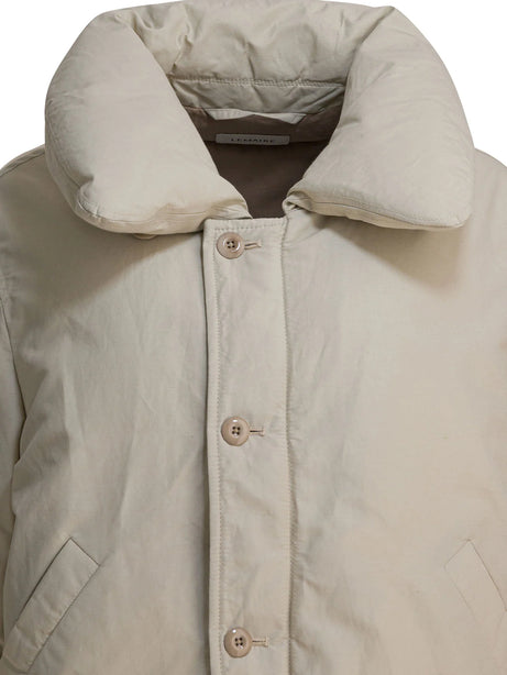 Lemaire Down jacket filled quilt - White