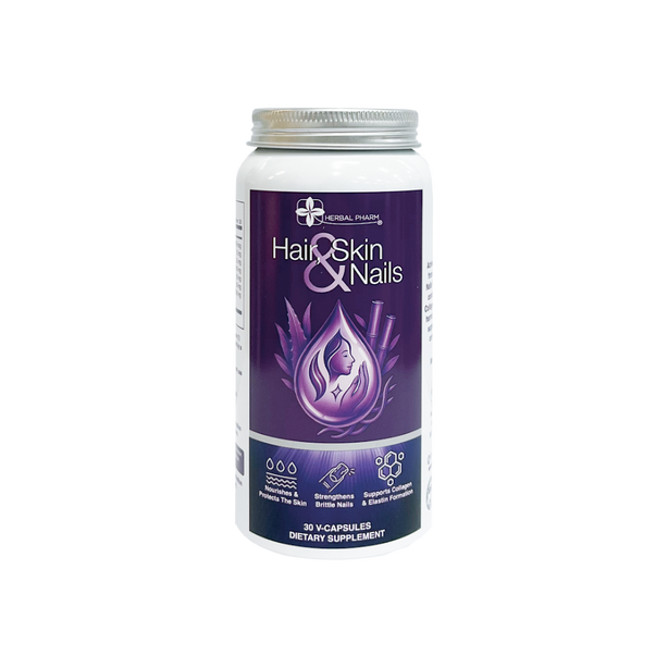 Herbal Pharm Hair Skin & Nails 30 V-Capsules