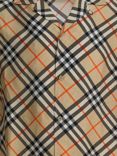 Burberry Oversized silk shirt - Beige