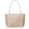 Kate Spade Marlowe Spade Flower Coated Canvas Tote Bag - Dark Beige Moon Dust KP265
