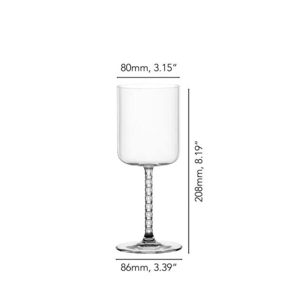 Nachtmann Bossa Nova Edition Set Of 2Pcs Lead Free Crystal Wine Glass  Ø8xH20.8cm, 435ml