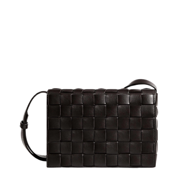 Orto Small Calfskin Messenger Bag - Espresso