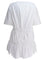 AlaïA Cotton poplin dress - White