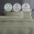 Pure Organic Cotton Bed Sheet Set Heritage Collection by Robinsons