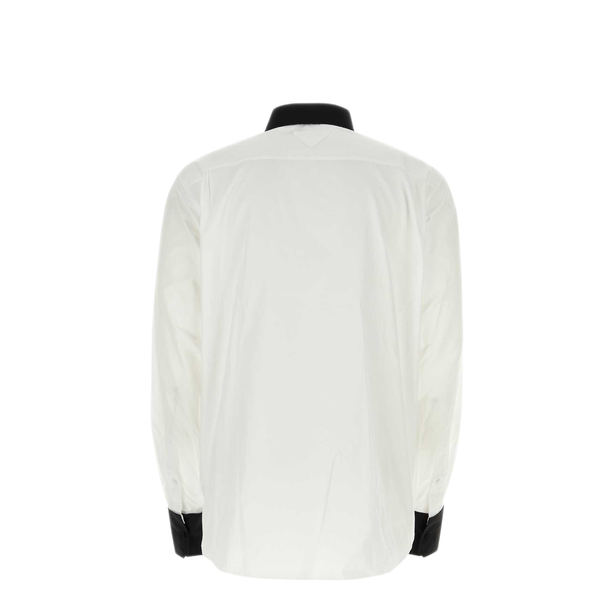 White Poplin Oversize Shirt