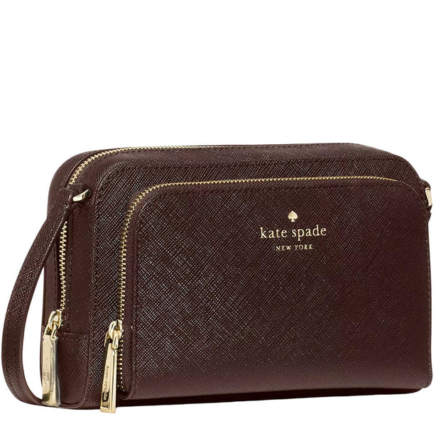 Kate Spade Staci Mini Crossbody Bag - Hot Fudge KP079