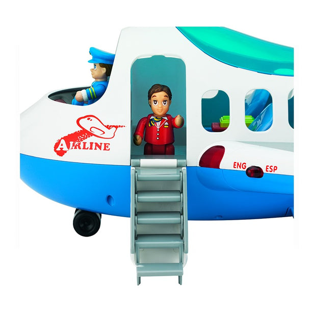 Hap-P-Kid Little Learner Airport Playset | Learning Toy | Role Play | Pretend Play | 3 years+