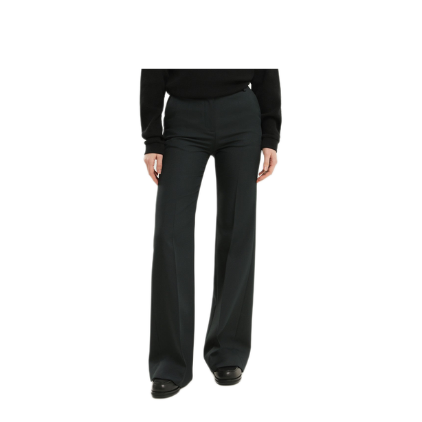 High Waisted Dark Green Bell Bottom Pants