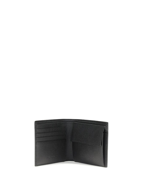 Saint Laurent Leather Wallet - Black