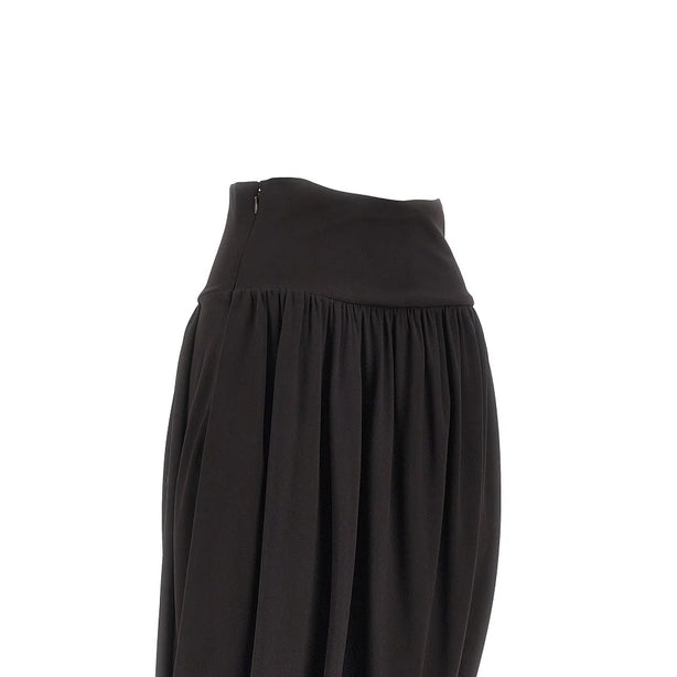 ALAIA Draped jersey skirt
