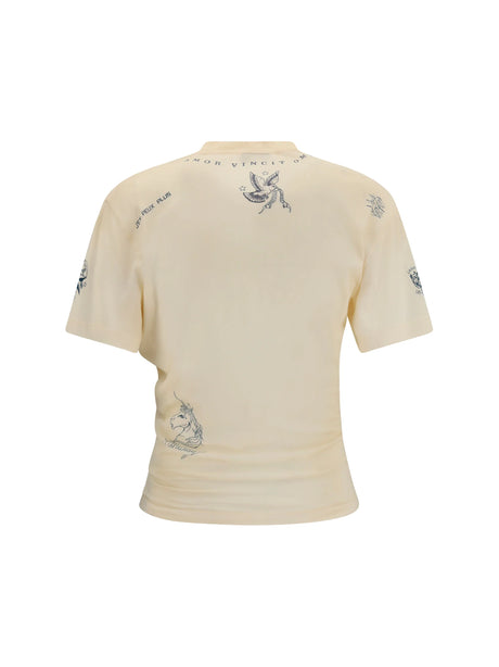 Balenciaga Cotton T-shirt - Ivory