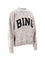 Sydney Crew Sweater Bing Marled White