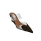 ALAIA Suede leather 'Le Coeur' wedge mules