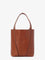 Chloe' Chloé Spin leather crossbody bag - Blushy Brown