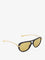 Bottega Veneta Aviator Knot acetate sunglasses - Blackgoldyellow