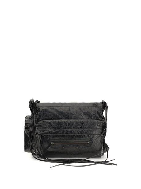 Balenciaga Le City Multipocket medium Shoulder Bag - Black