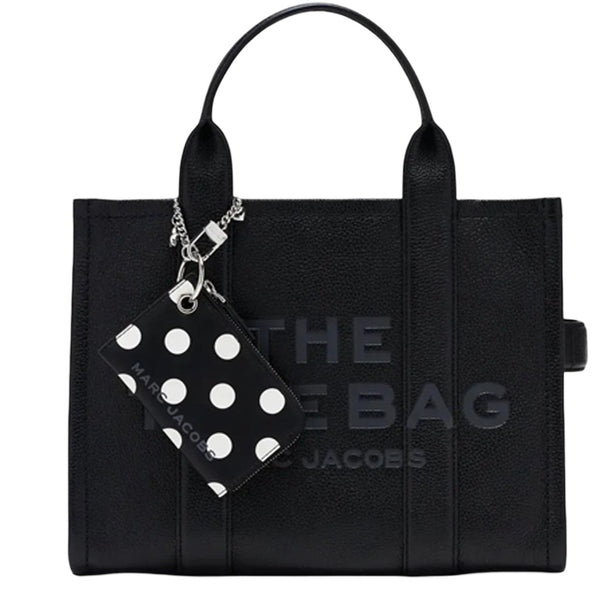 Marc Jacobs The Dots Leather Coin Purse Bag Charm - Black Multi 2F5SCP012S01