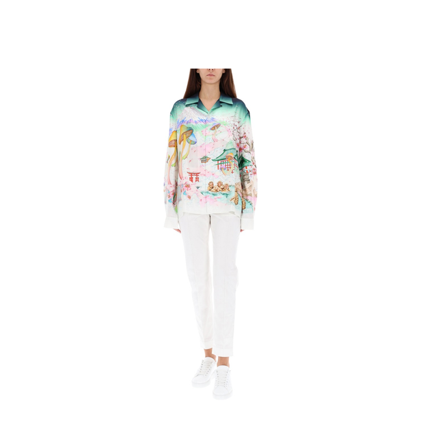 Flower Print Shirt
