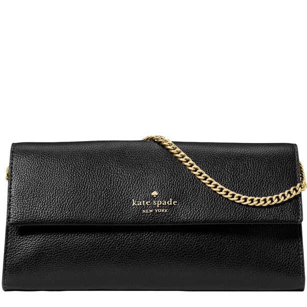 Kate Spade Scarlett Wallet On Chain Bag - Black KP359