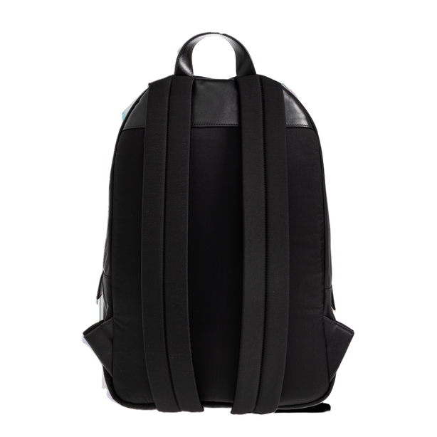 Urban Medium Coated Nylon Backpack - Black