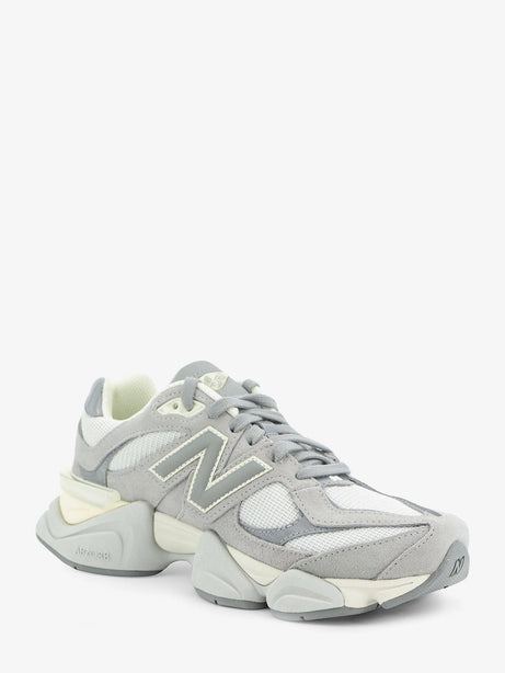 New Balance 9060 mesh sneakers with iconic side logo - Angora