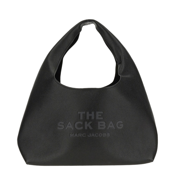 Full-Grain Leather Handbag - Black