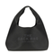 Full-Grain Leather Handbag - Black