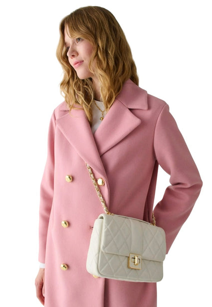 Kate Spade Carey Quilted Small Flap Crossbody - Meringue