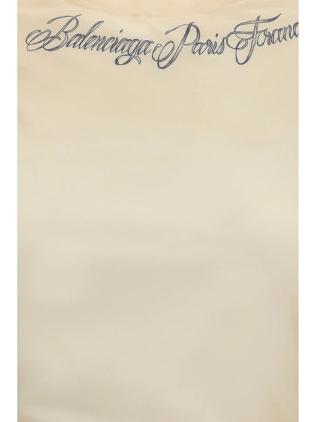 Balenciaga Cotton T-shirt - Ivory