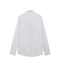 White Double-Collar Striped Shirt