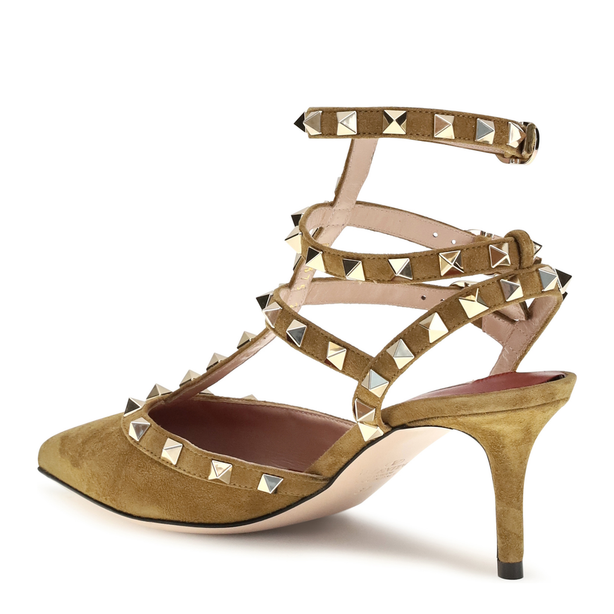 Rockstud Suede Pumps