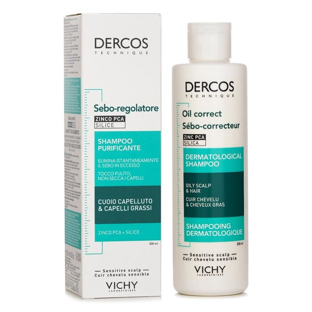Dercos Tech Oil Control Shampoo - 200ml