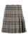 Embroidered Wool Skirt