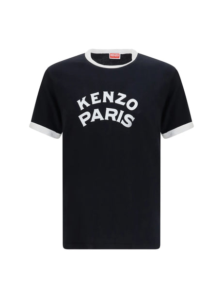 Kenzo Kenzo Paris Emblem slim cotton T-shirt - Black