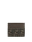 Fendi FF jacquard and leather Card Holder - Tab.Mr+Ebano