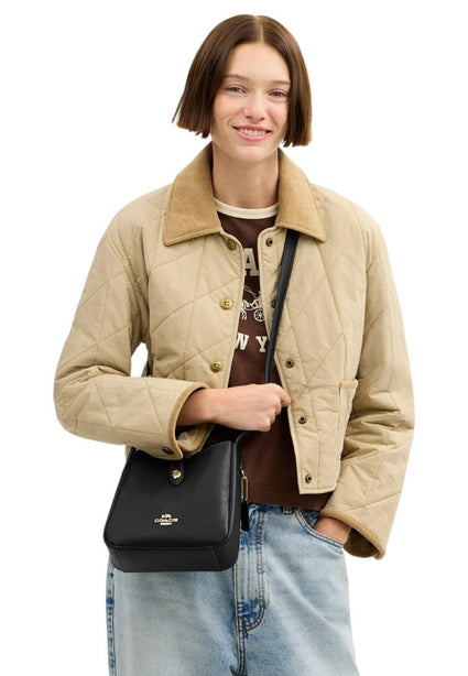 Coach Hadley Mini Crossbody Bag - Black