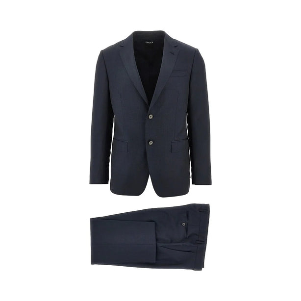 ZEGNA Wool canvas tailored suit