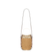 Woody Small Raffia Bucket Bag - Beige