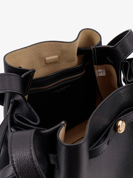 Tory Burch Romy Tote leather shopping bag - Black