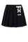 Midnight Blue Drill Mini Skirt