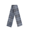Knight Check Wool And Silk Scarf